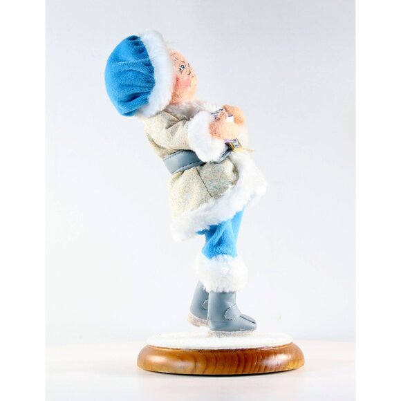 Annalee Thorndike Annalee Doll Mrs Santa Shopping With Base 9" Tall USA Made - Picture 5 of 8